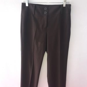 Ann Taylor Brown Margo Slacks